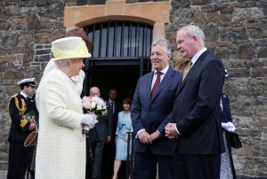 Her Majesty The Queen and His Royal Highness The Duke of Edinburgh visit to Crumlin Road Gaol, Belfast.